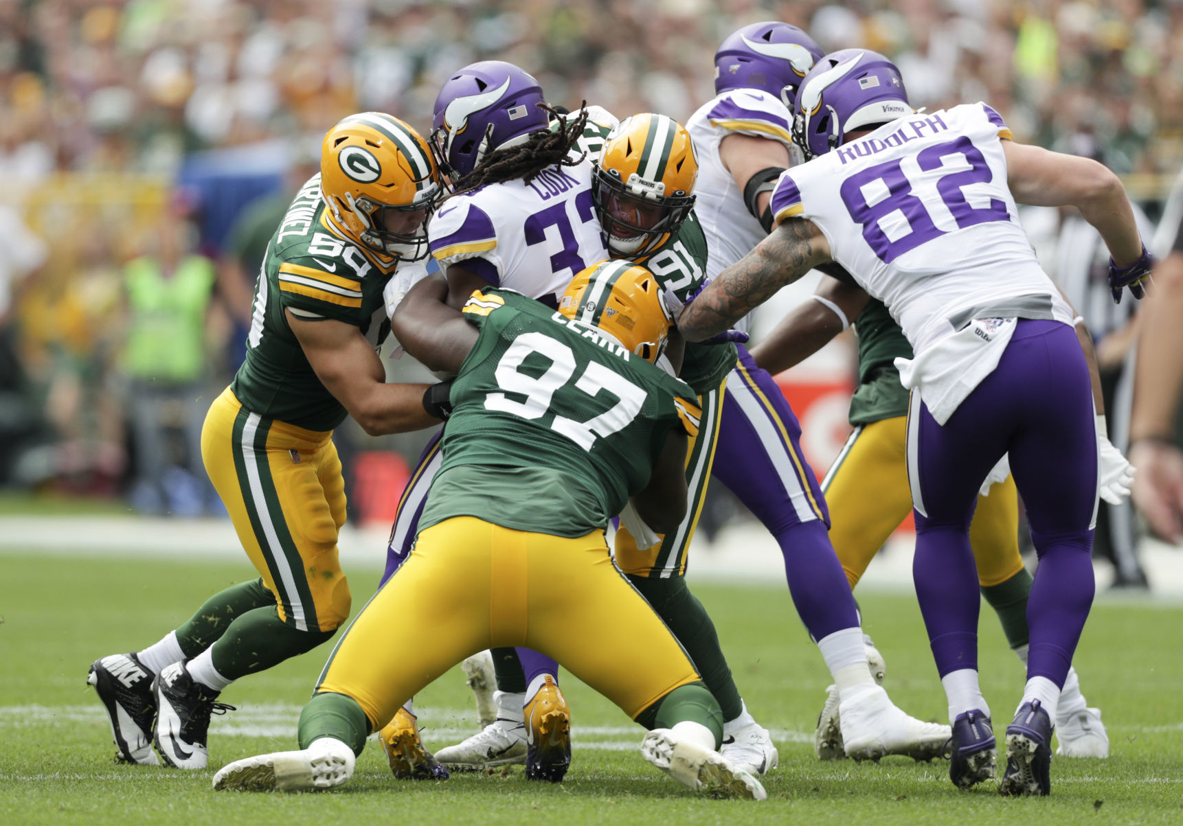 Packers 21, Vikings 16